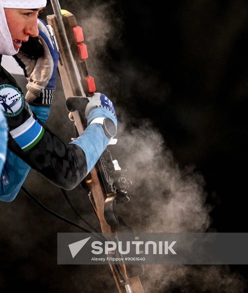 Russia Biathlon Cup Women Pursuit