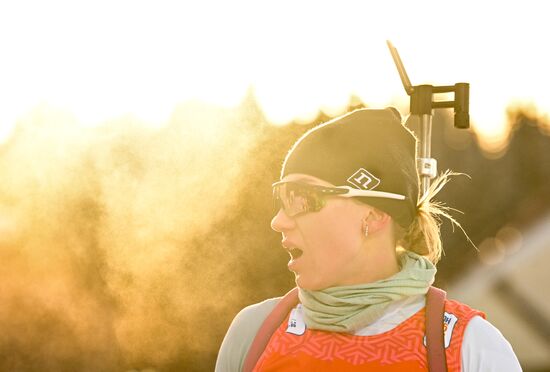 Russia Biathlon Cup Women Pursuit