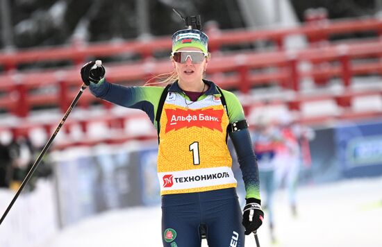 Russia Biathlon Cup Women Pursuit