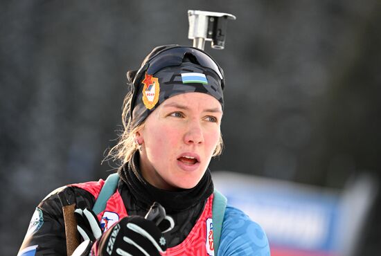 Russia Biathlon Cup Women Pursuit
