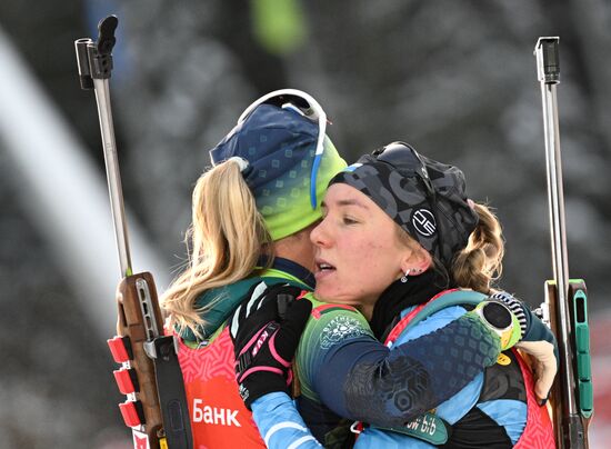 Russia Biathlon Cup Women Pursuit