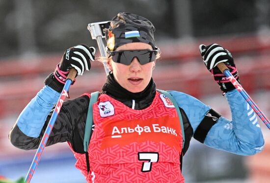 Russia Biathlon Cup Women Pursuit