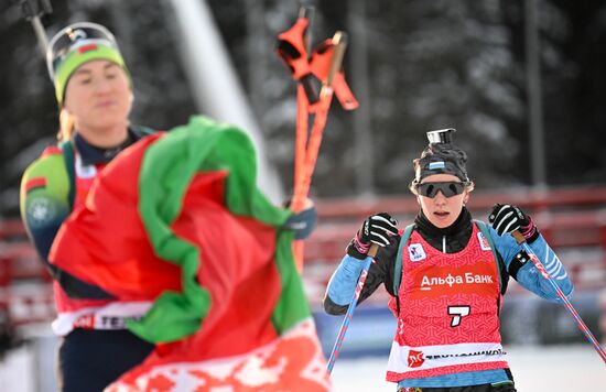 Russia Biathlon Cup Women Pursuit