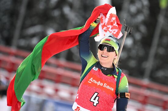 Russia Biathlon Cup Women Pursuit