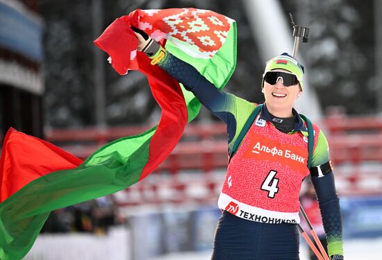 Russia Biathlon Cup Women Pursuit