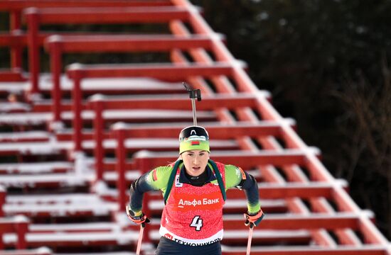 Russia Biathlon Cup Women Pursuit