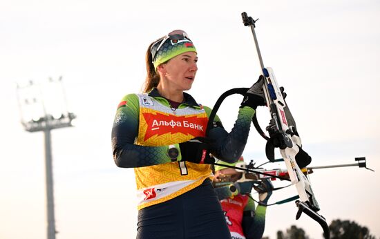 Russia Biathlon Cup Women Pursuit