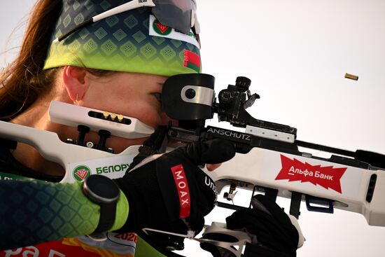 Russia Biathlon Cup Women Pursuit