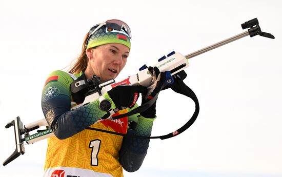 Russia Biathlon Cup Women Pursuit