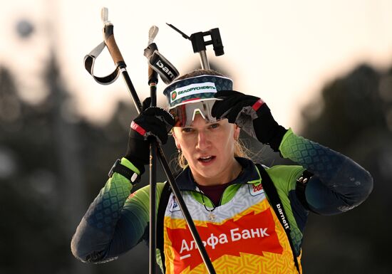 Russia Biathlon Cup Women Pursuit