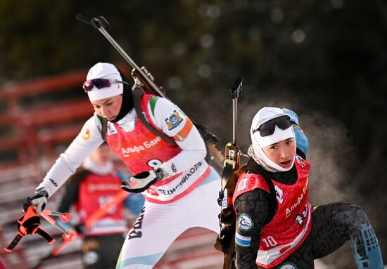 Russia Biathlon Cup Women Pursuit