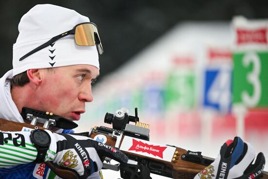 Russia Biathlon Cup Men Pursuit