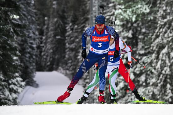 Russia Biathlon Cup Men Pursuit