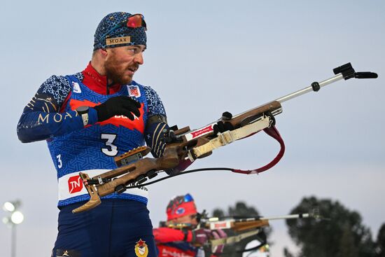Russia Biathlon Cup Men Pursuit