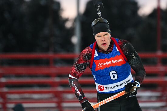 Russia Biathlon Cup Men Pursuit