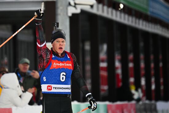 Russia Biathlon Cup Men Pursuit