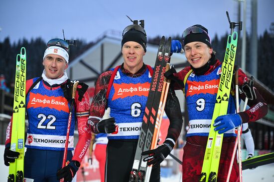 Russia Biathlon Cup Men Pursuit
