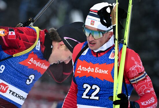 Russia Biathlon Cup Men Pursuit