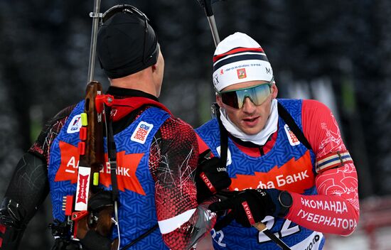 Russia Biathlon Cup Men Pursuit