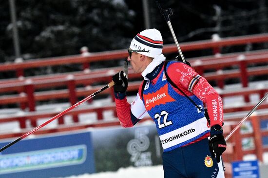 Russia Biathlon Cup Men Pursuit