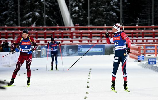 Russia Biathlon Cup Men Pursuit