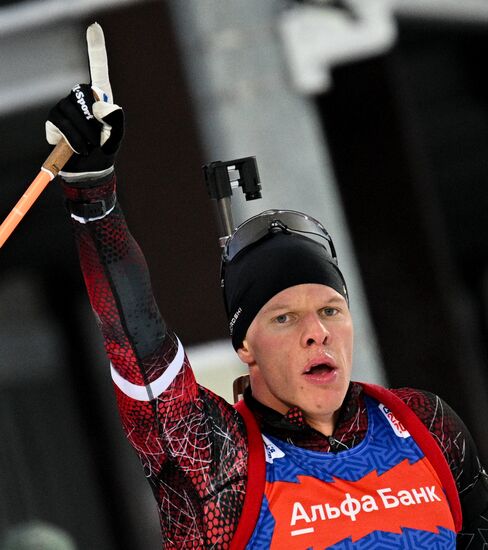 Russia Biathlon Cup Men Pursuit