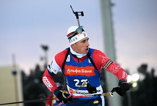 Russia Biathlon Cup Men Pursuit