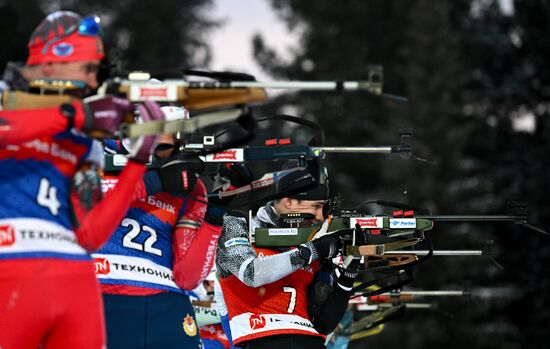 Russia Biathlon Cup Men Pursuit