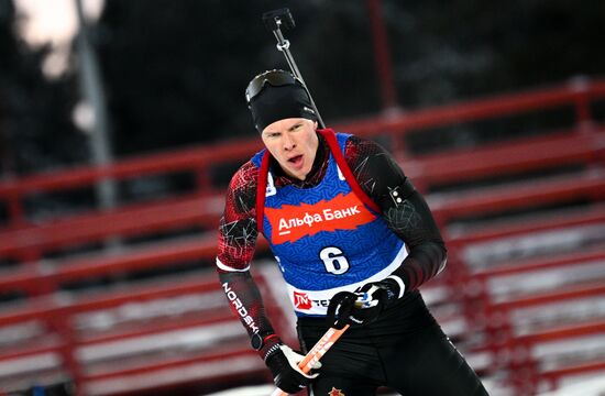Russia Biathlon Cup Men Pursuit