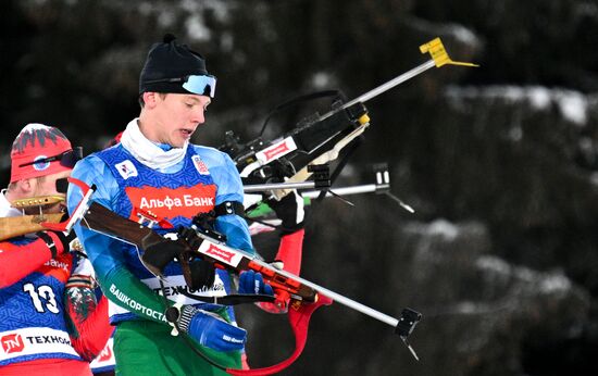 Russia Biathlon Cup Men Pursuit