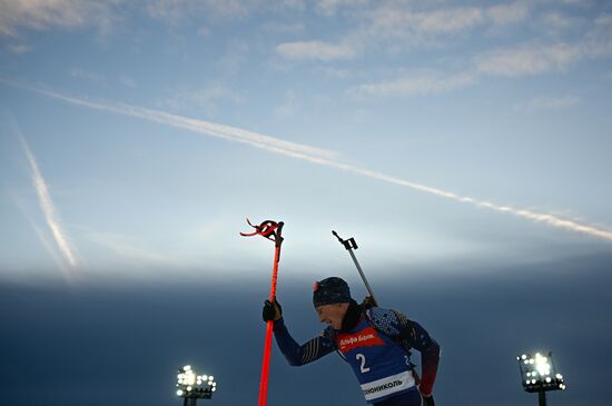 Russia Biathlon Cup Men Pursuit