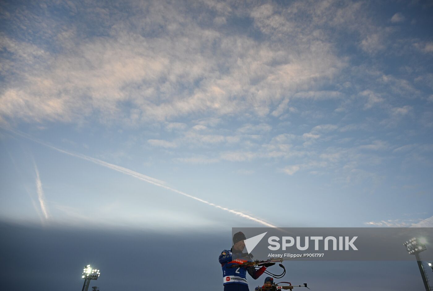 Russia Biathlon Cup Men Pursuit
