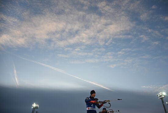 Russia Biathlon Cup Men Pursuit