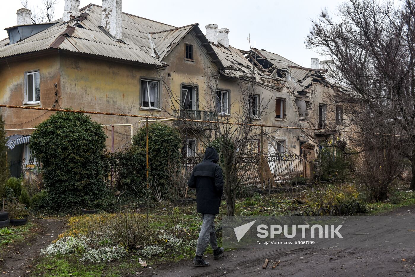 Russia Ukraine Military Operation Drone Attack