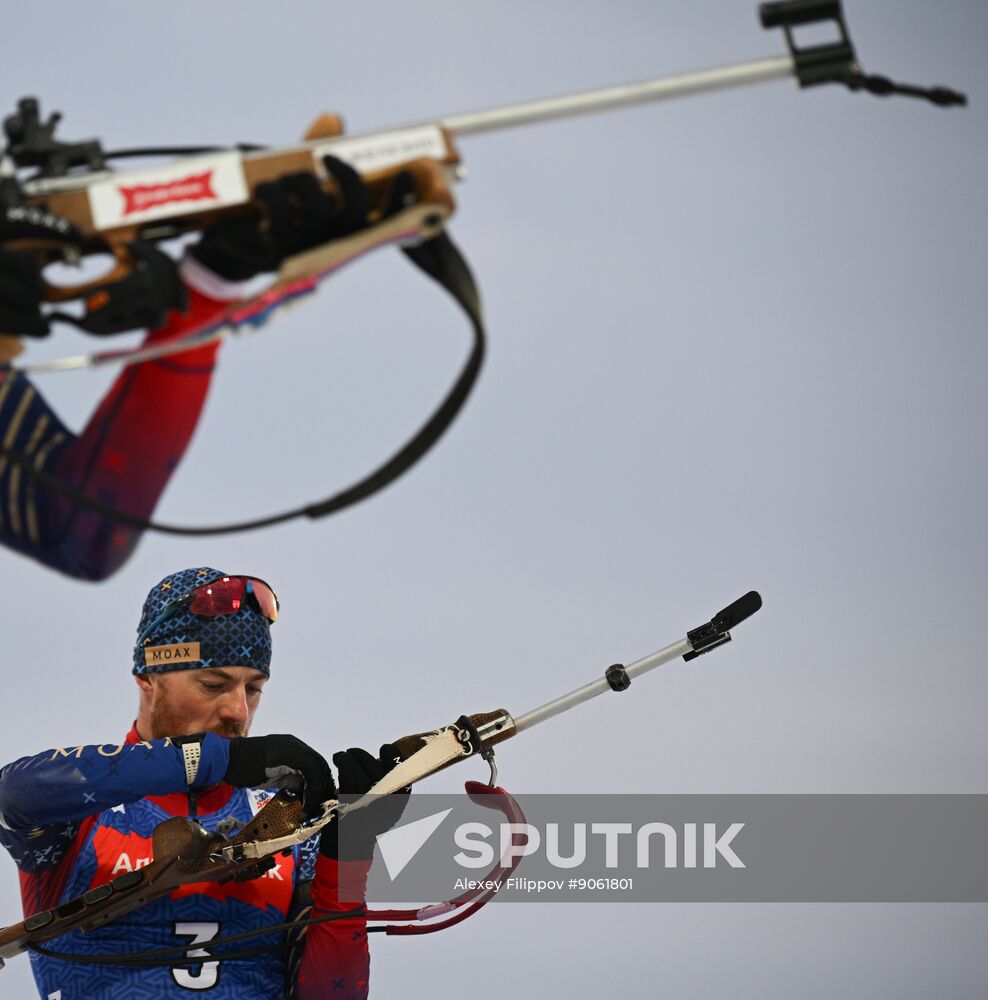 Russia Biathlon Cup Men Pursuit