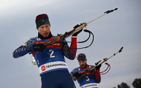 Russia Biathlon Cup Men Pursuit
