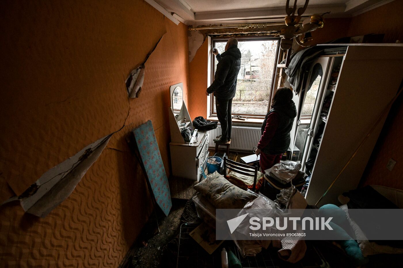 Russia Ukraine Military Operation Drone Attack