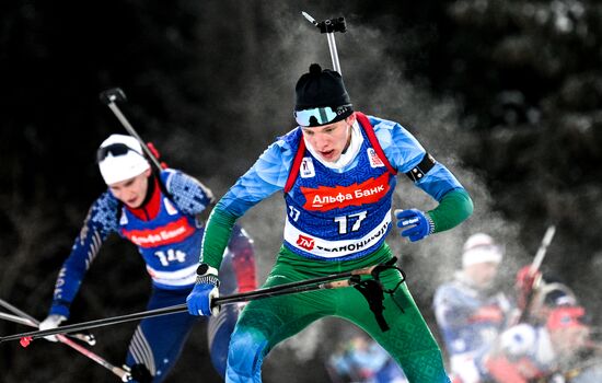 Russia Biathlon Cup Men Pursuit