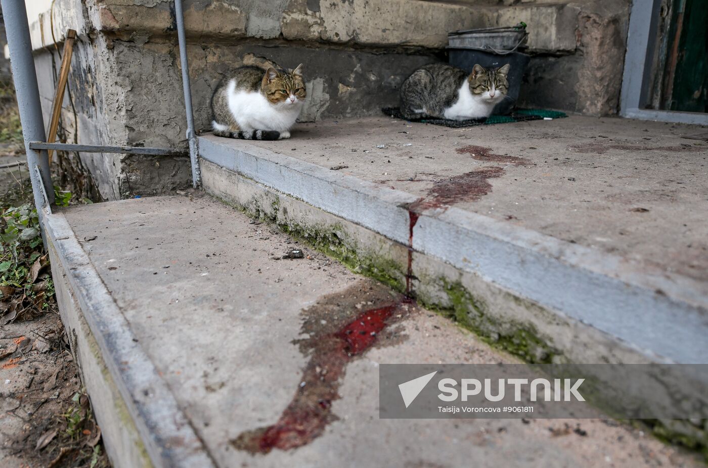 Russia Ukraine Military Operation Drone Attack