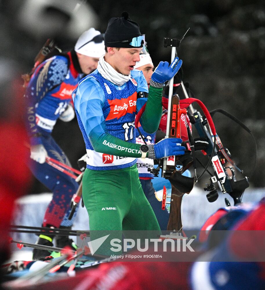 Russia Biathlon Cup Men Pursuit