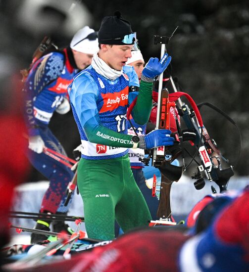 Russia Biathlon Cup Men Pursuit