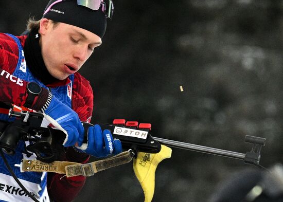 Russia Biathlon Cup Men Pursuit