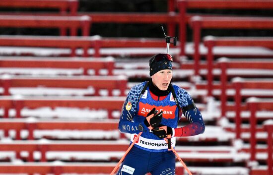 Russia Biathlon Cup Men Pursuit