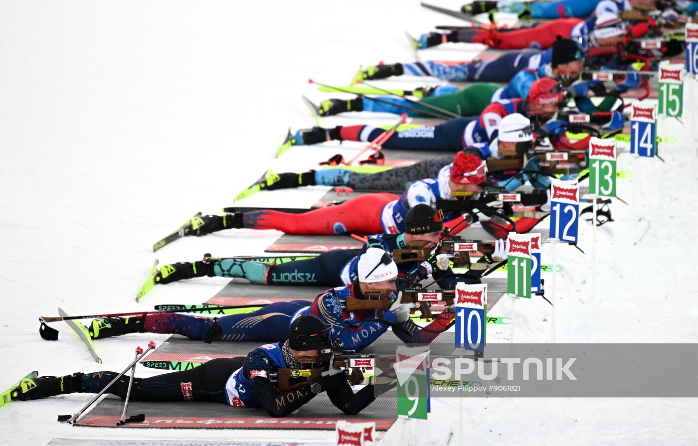 Russia Biathlon Cup Men Pursuit
