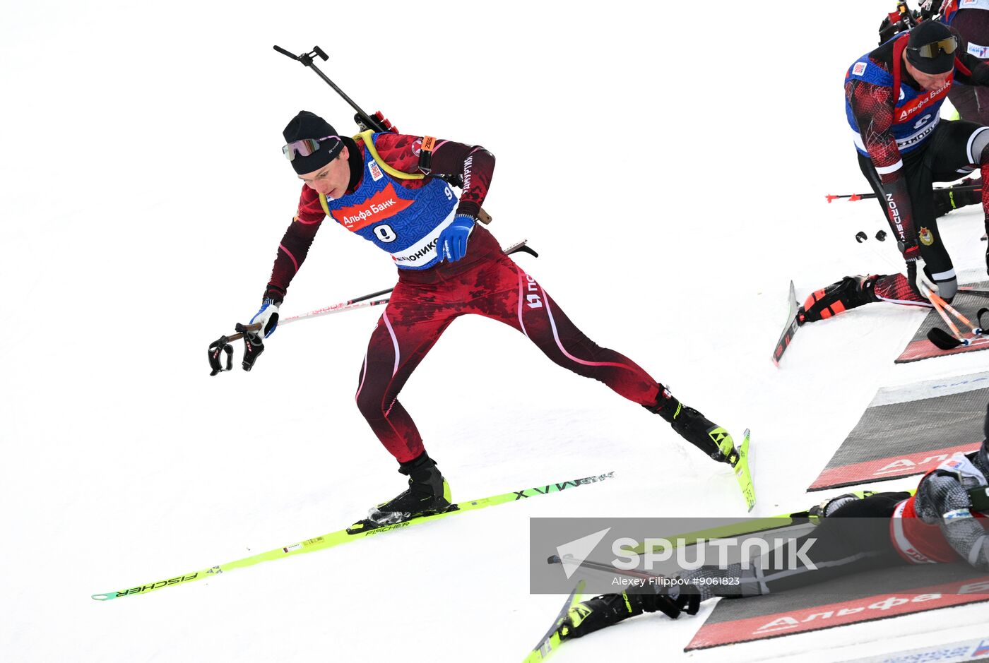 Russia Biathlon Cup Men Pursuit