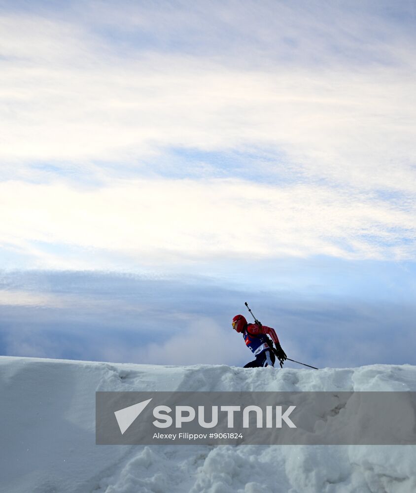 Russia Biathlon Cup Men Pursuit