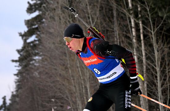 Russia Biathlon Cup Men Pursuit