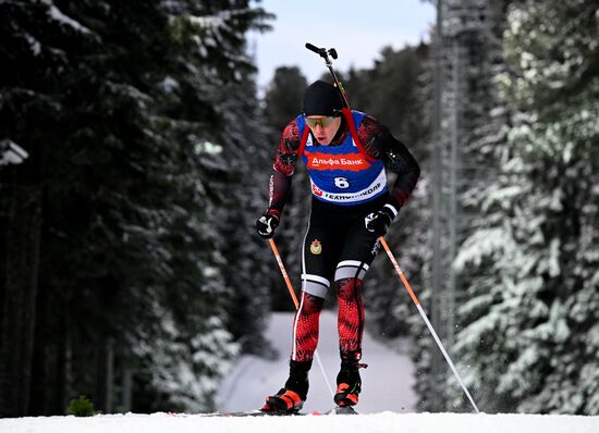 Russia Biathlon Cup Men Pursuit