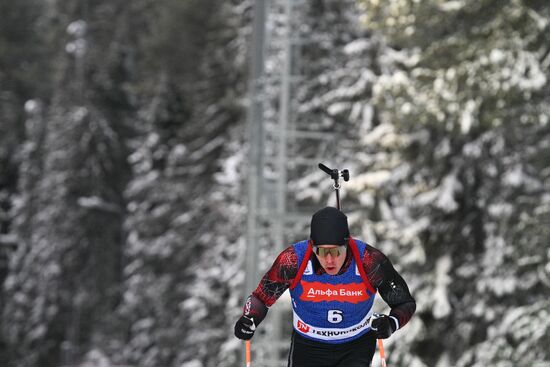 Russia Biathlon Cup Men Pursuit