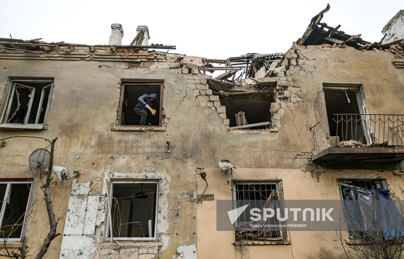 Russia Ukraine Military Operation Drone Attack